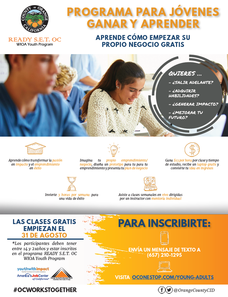 Earn and Learn Program (Spanish)