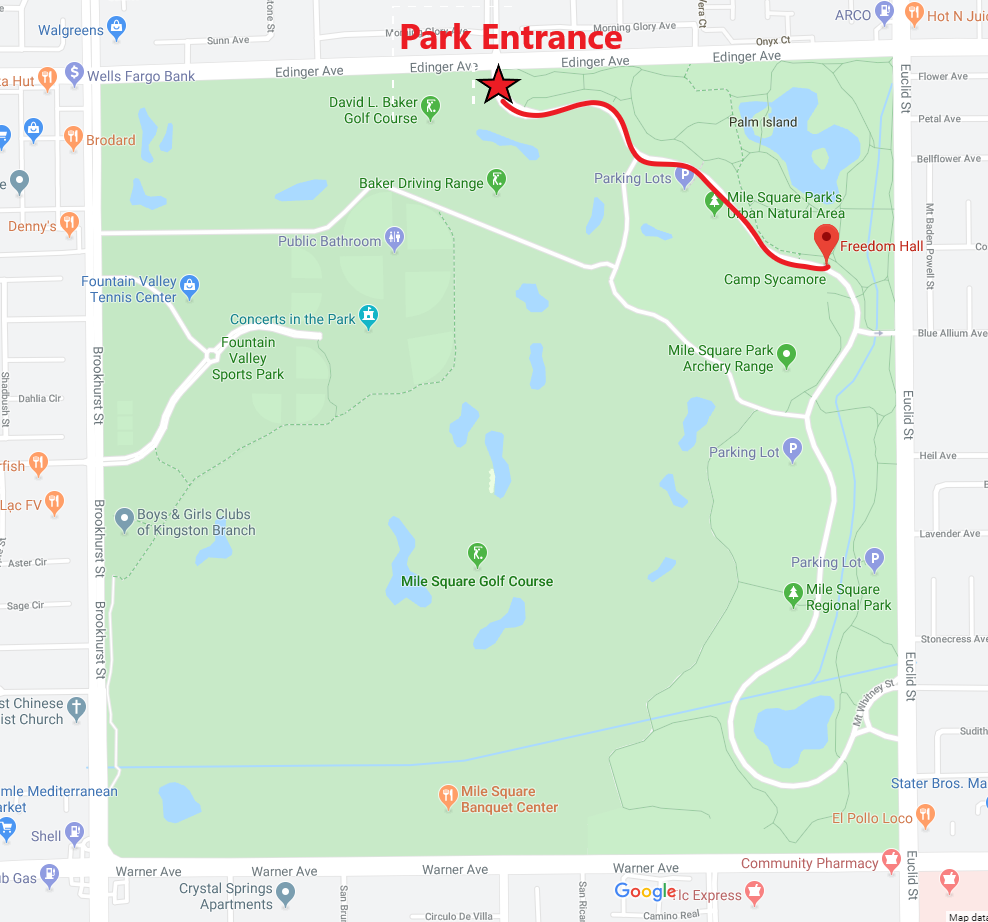 Map of Freedm Hall (English)