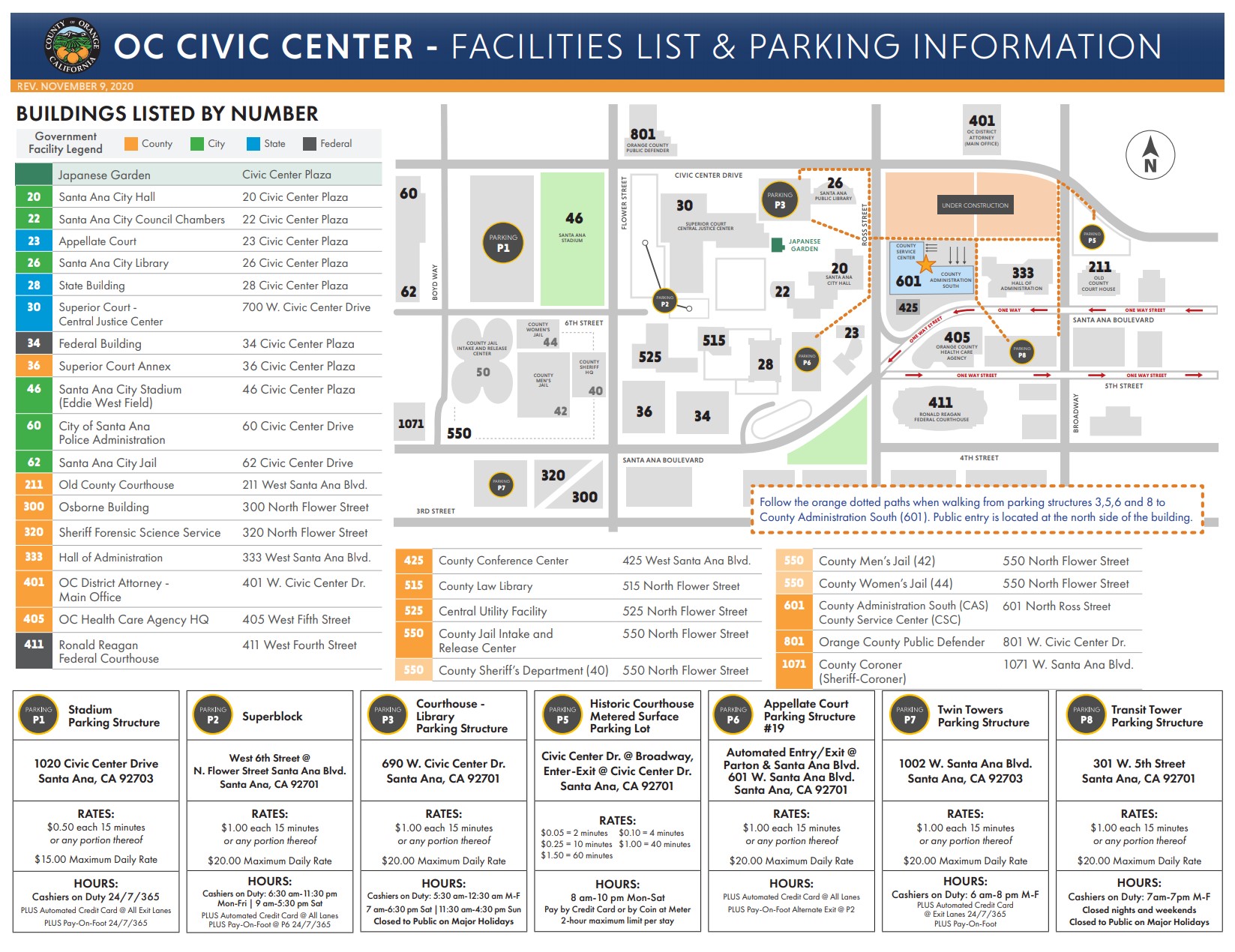 Civic Center Map